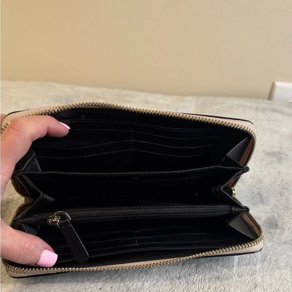 Kate Spade Cameron Street Color-Block Saffiano Large Zip Wallet